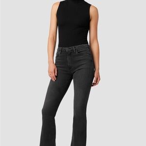NWT Hudson Holly High Rise Flare Leg Jeans/ 28/black